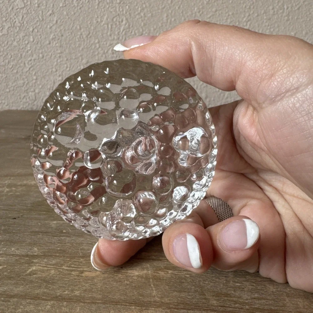 2 Vintage Iitala Finland Ultima Thule Glass Candle Holder Tapio Wirkkala MCM - Picture 4 of 7